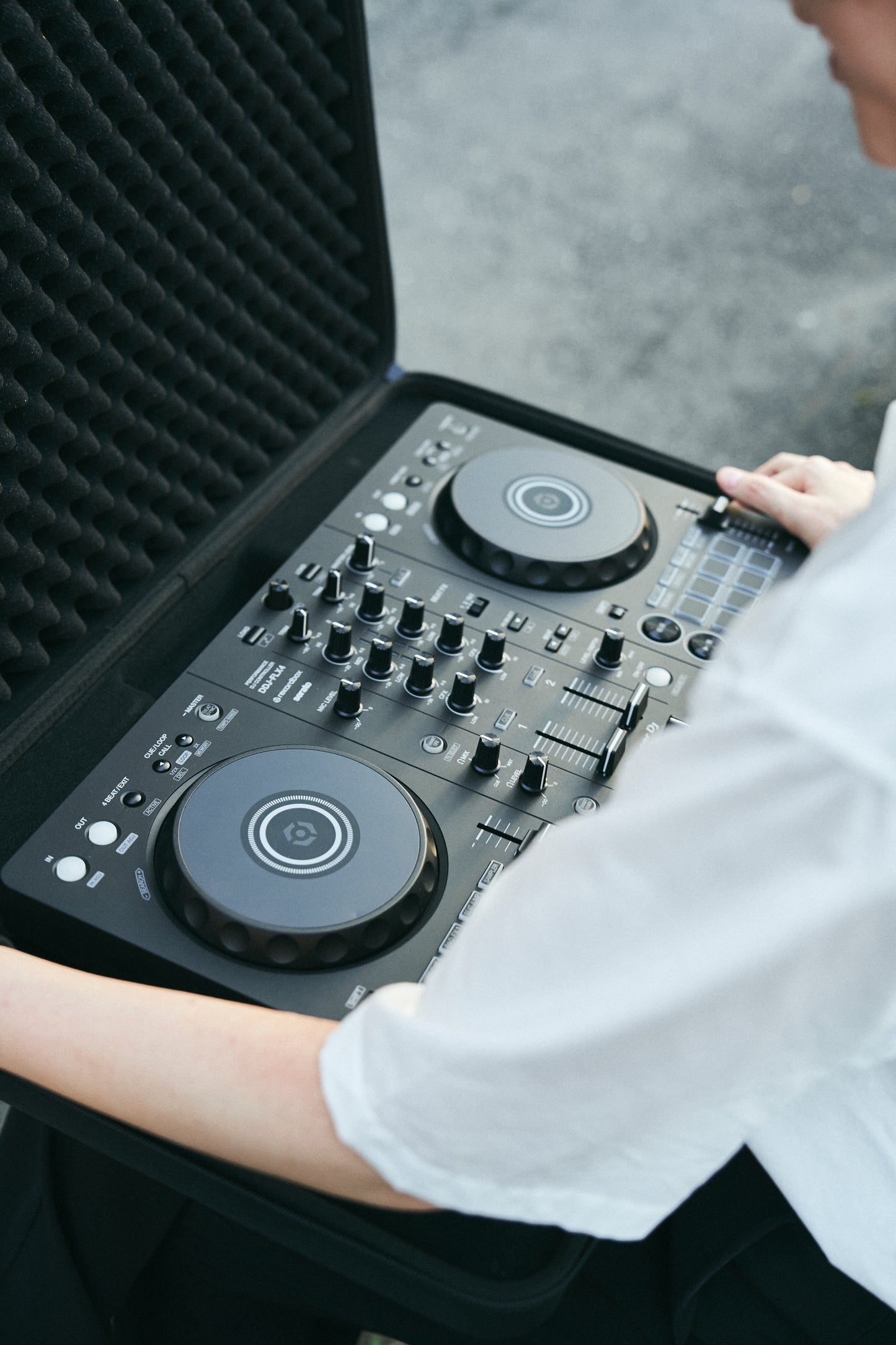 U8320BL Creator Pioneer DDJ-FLX4 ハードケース