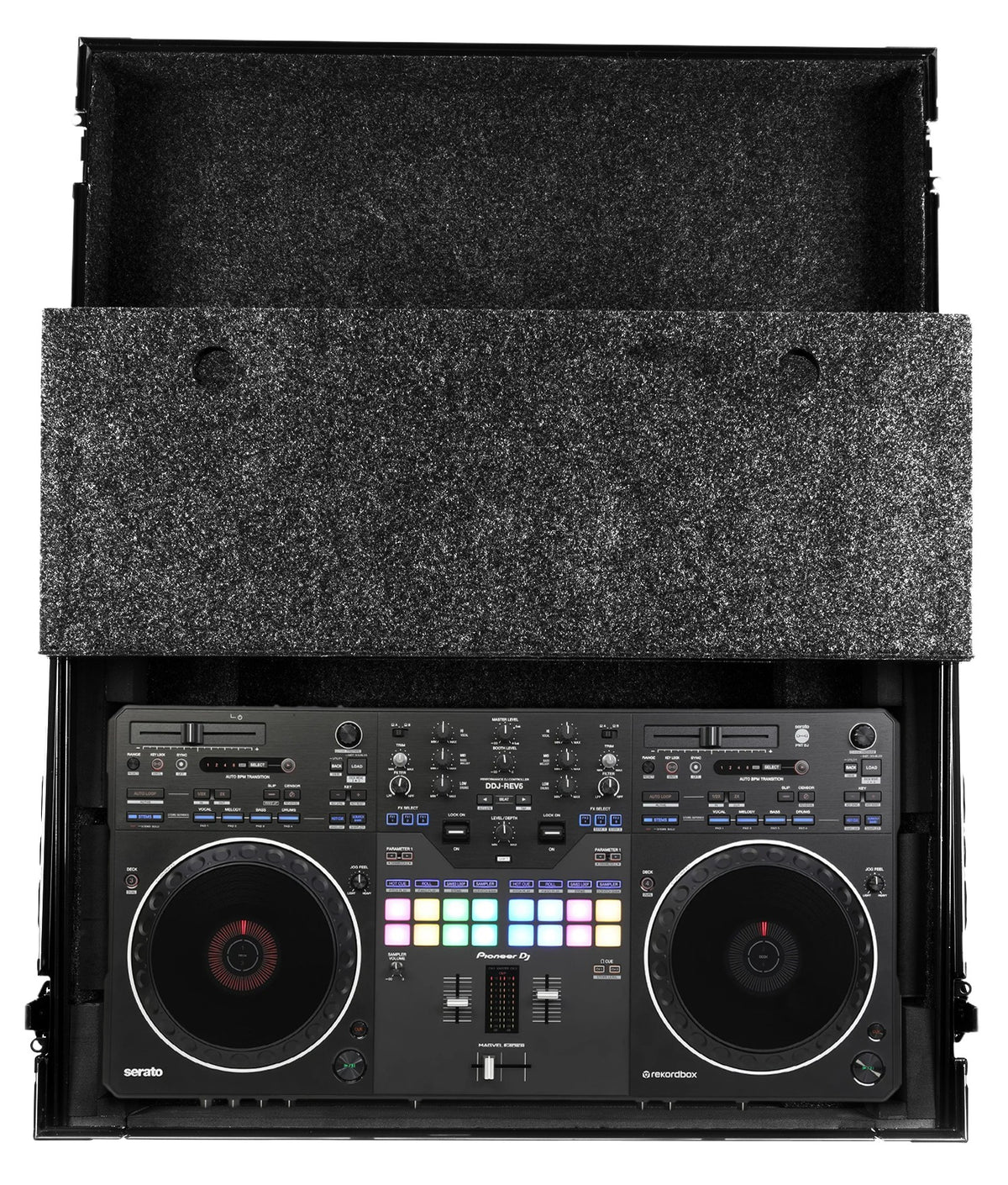 U91096BL Ultimateフライトケース DDJ-REV5(ラップトップシェルフ付)