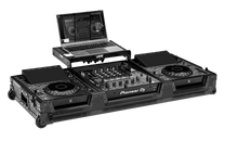 画像をギャラリービューアに読み込む, U91111BL Ultimate フライトケースセット CDJ-3000X/A9(ラップトップシェルフ&ホイール付)