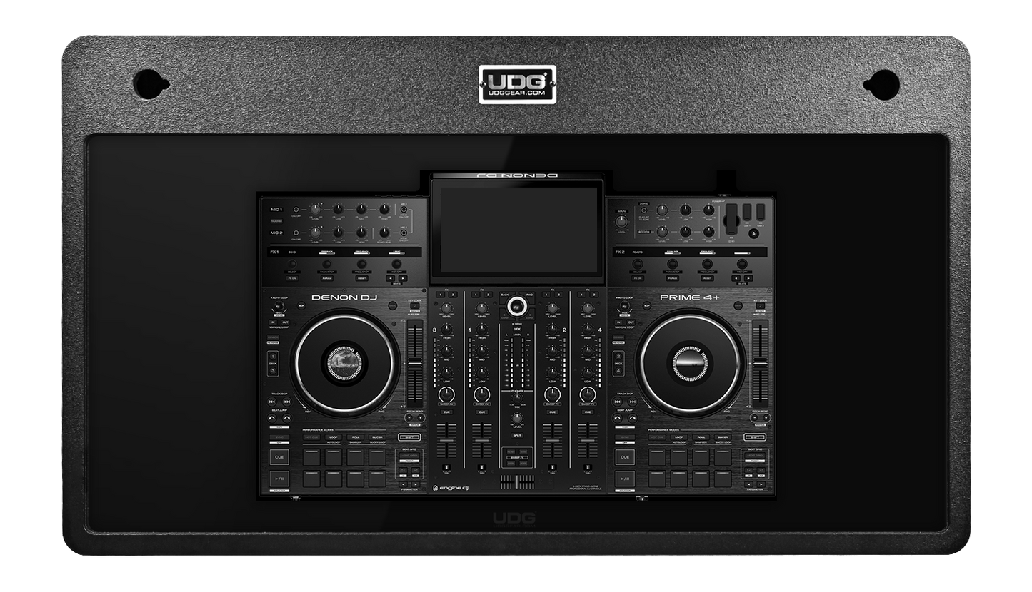 U91904BL Denon DJ Prime 4+ Podiumフェイスプレート Black