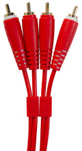 画像をギャラリービューアに読み込む, U97001RD Ultimate オーディオケーブル RCA - RCA Red 1.5m