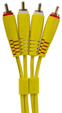 画像をギャラリービューアに読み込む, U97001YL Ultimate オーディオケーブル RCA - RCA Yellow 1.5m