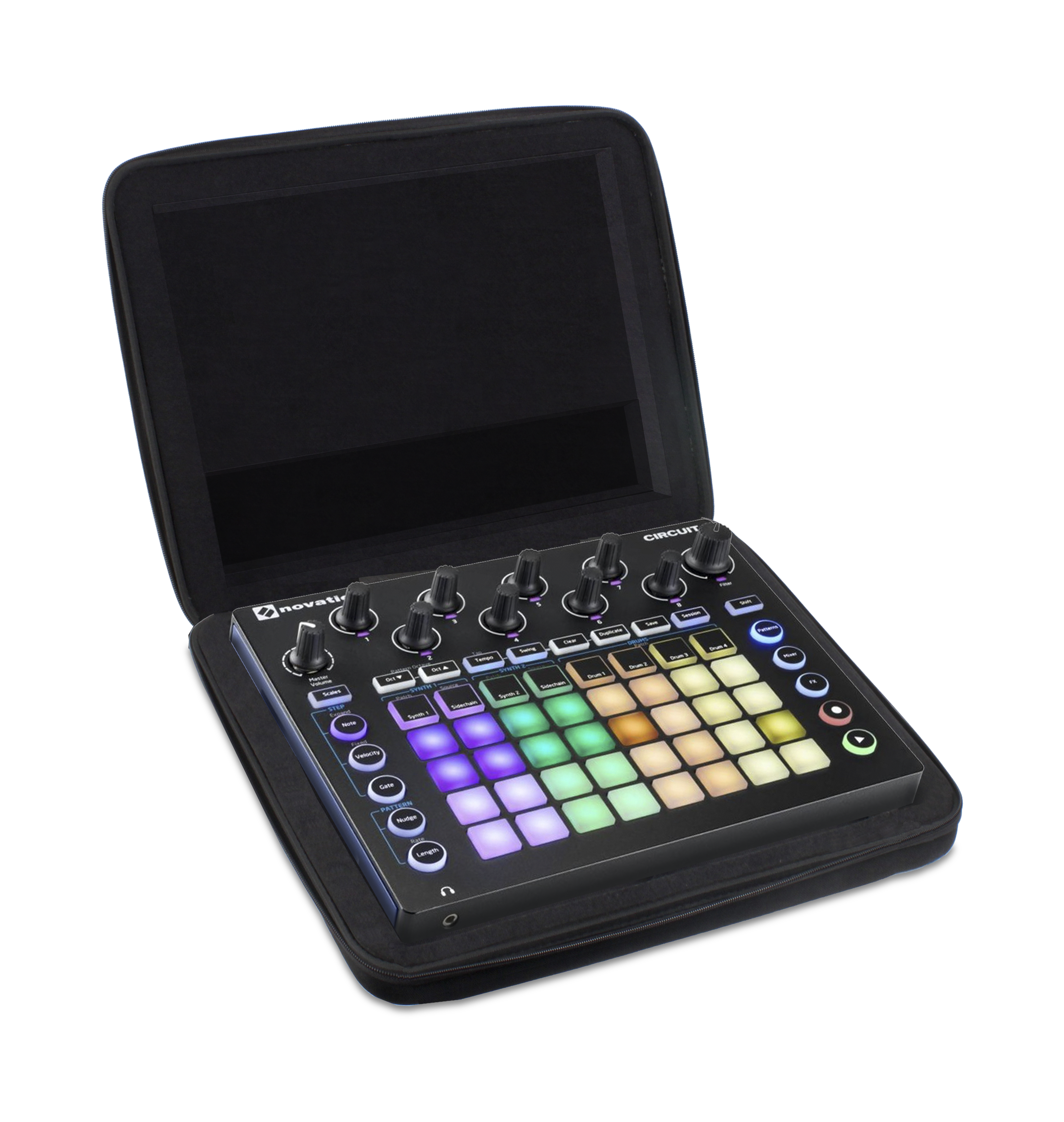 年末のプロモーション大特価！ U8439BL Tokyo Gear UDG – ハードケース Circuit Novation Creator DJ機材