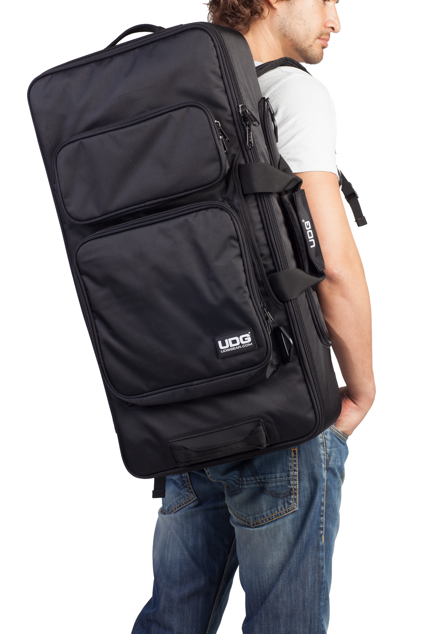 (OUTLET)U9104BL/OR Ultimate MIDIコントローラー バックパック Large Black/Orange