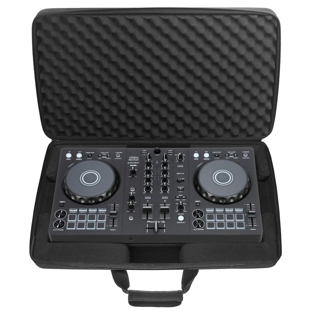DDJ-FLX4専用ケース U8320BL　実物収納レビュー