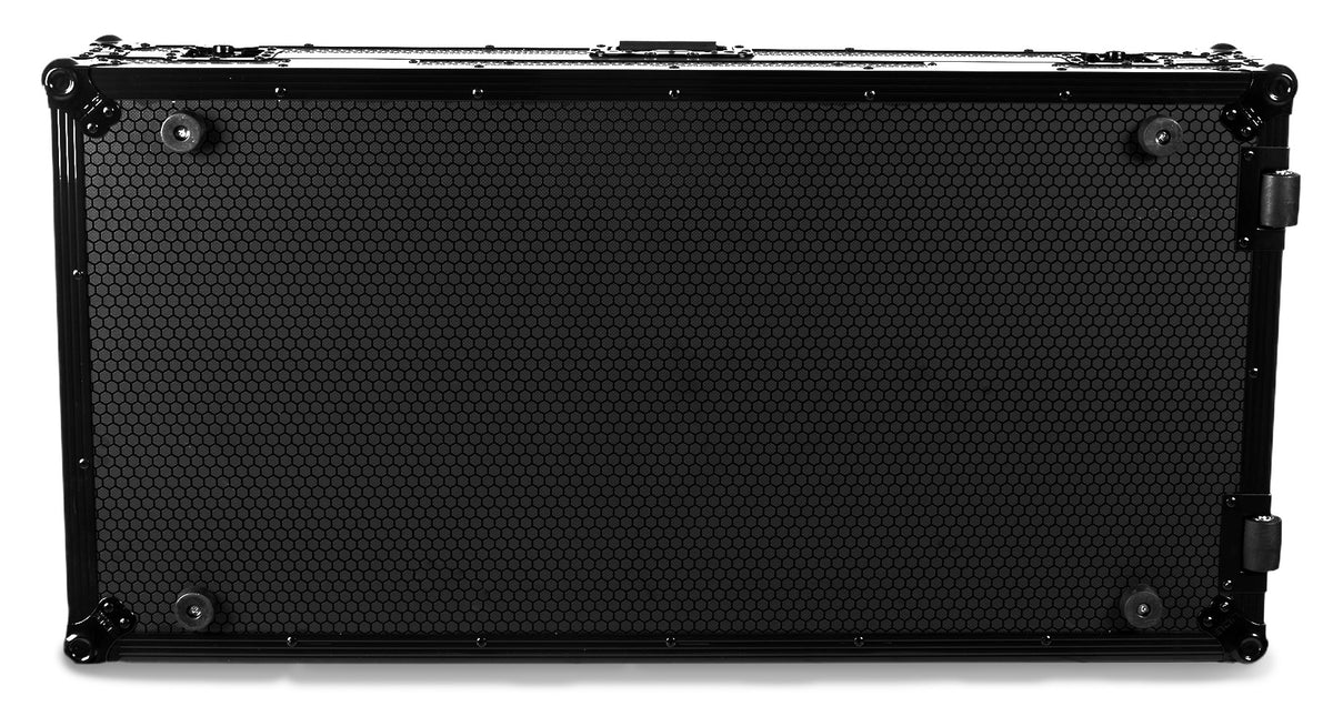 U91098BL Ultimate フライトケースセット  PLX-CRSS12 & 10/12インチミキサー Black  (ラップトップシェルフ＆ホイール付)