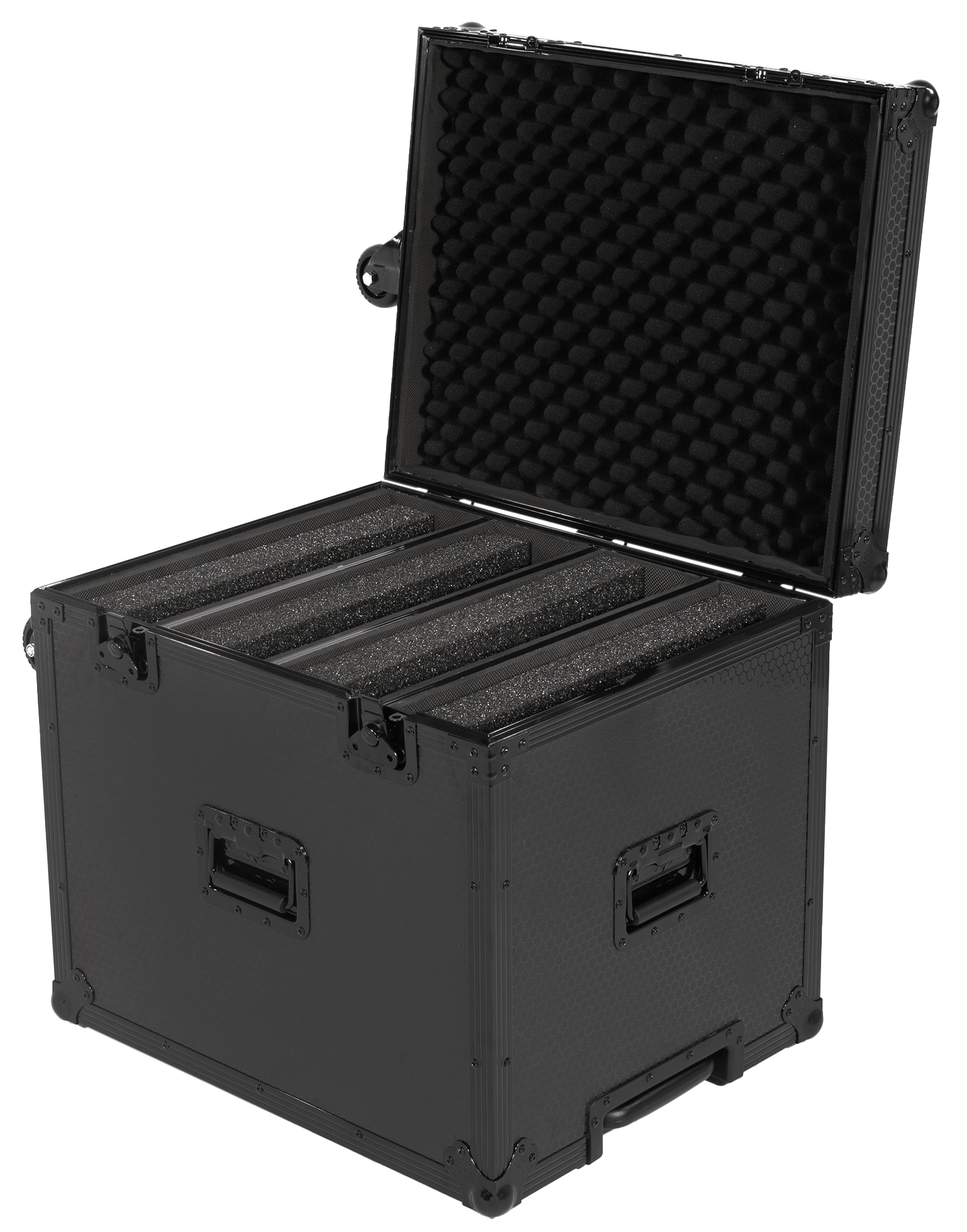 U91101BL Ultimate フライトケース CDJ/ミキサー Black (トロリー