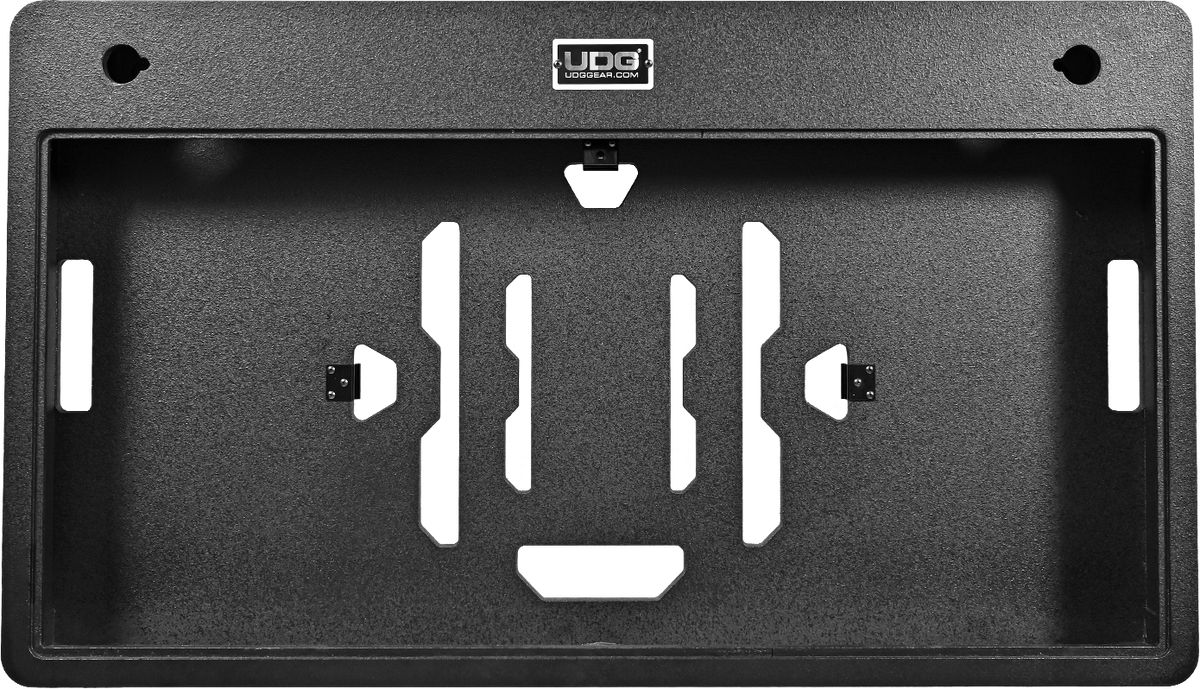 U91106BL Ultimate DJ Podium Workstationテーブル Black