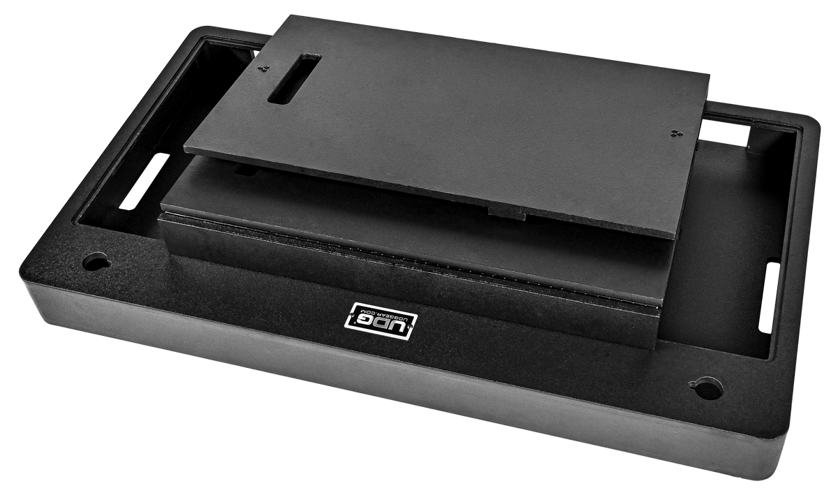 U91106BL Ultimate DJ Podium Workstationテーブル Black