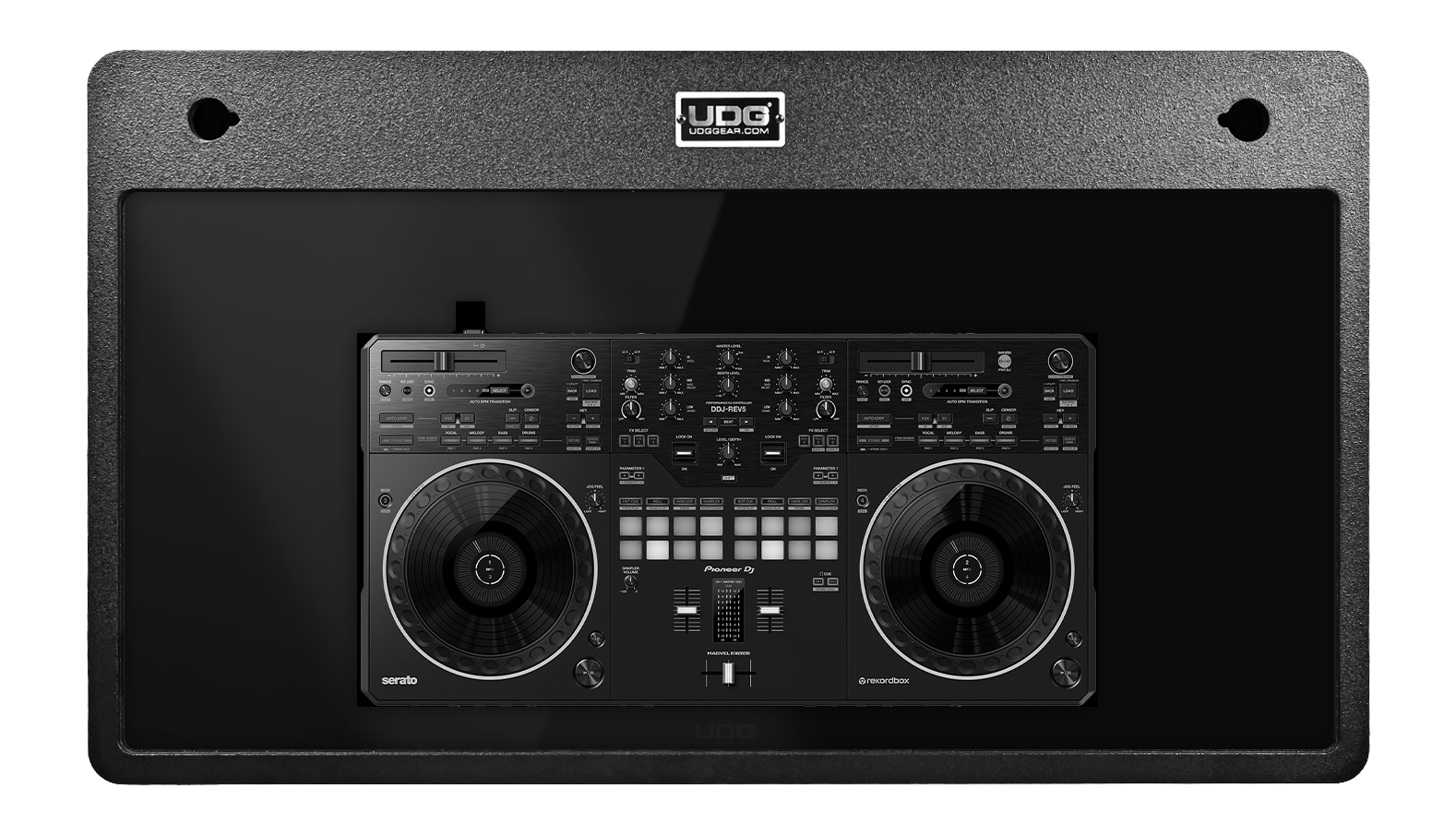 U91909BL Pioneer DJ DDJ-REV5 Podiumフェイスプレート Black