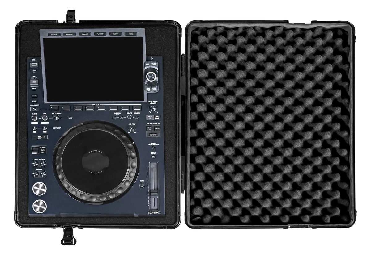 U93031BL Ultimate Pick Foam フライトケース CDJ-3000X Black