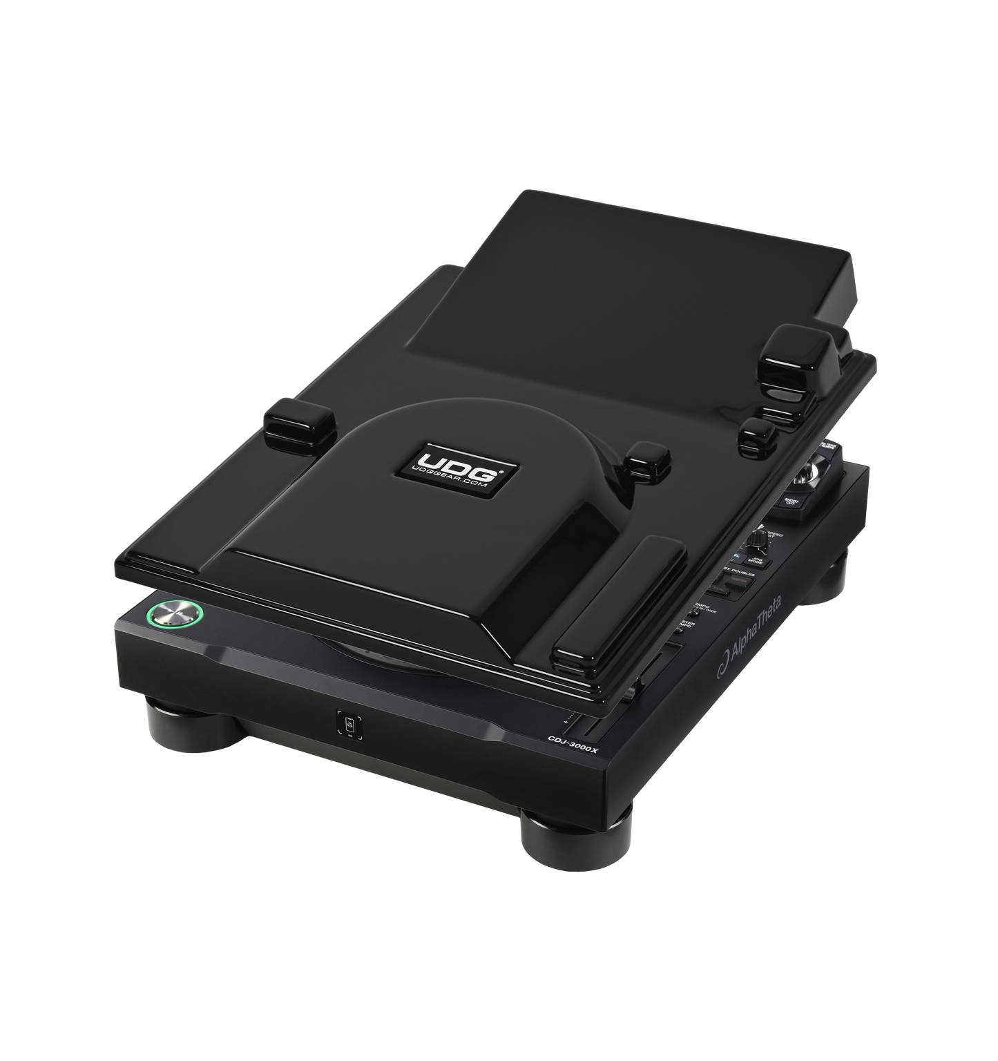 U94130BL AlphaTheta CDJ-3000X Equipment Cover Black