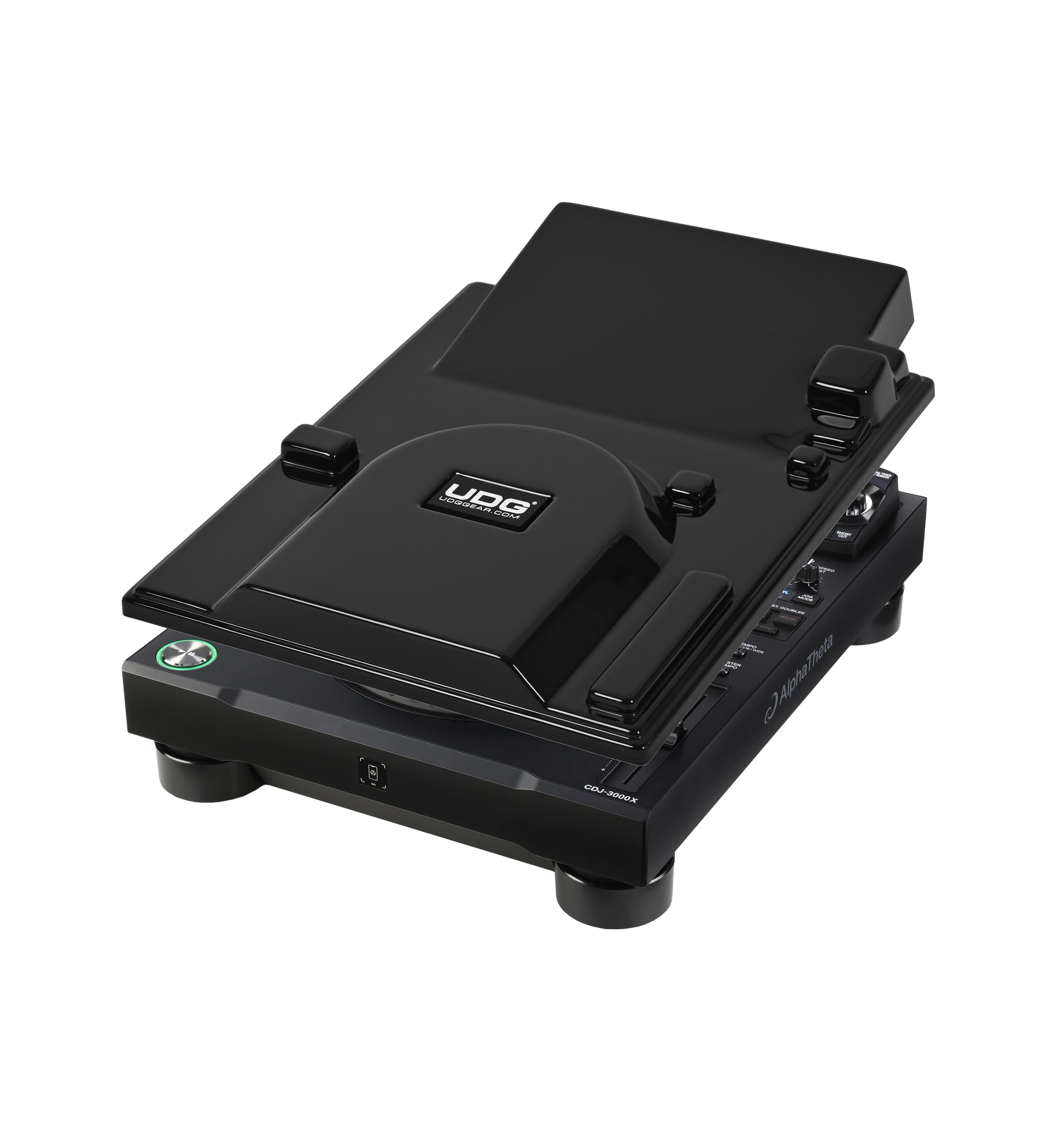 U94130BL AlphaTheta CDJ-3000X Equipment Cover Black