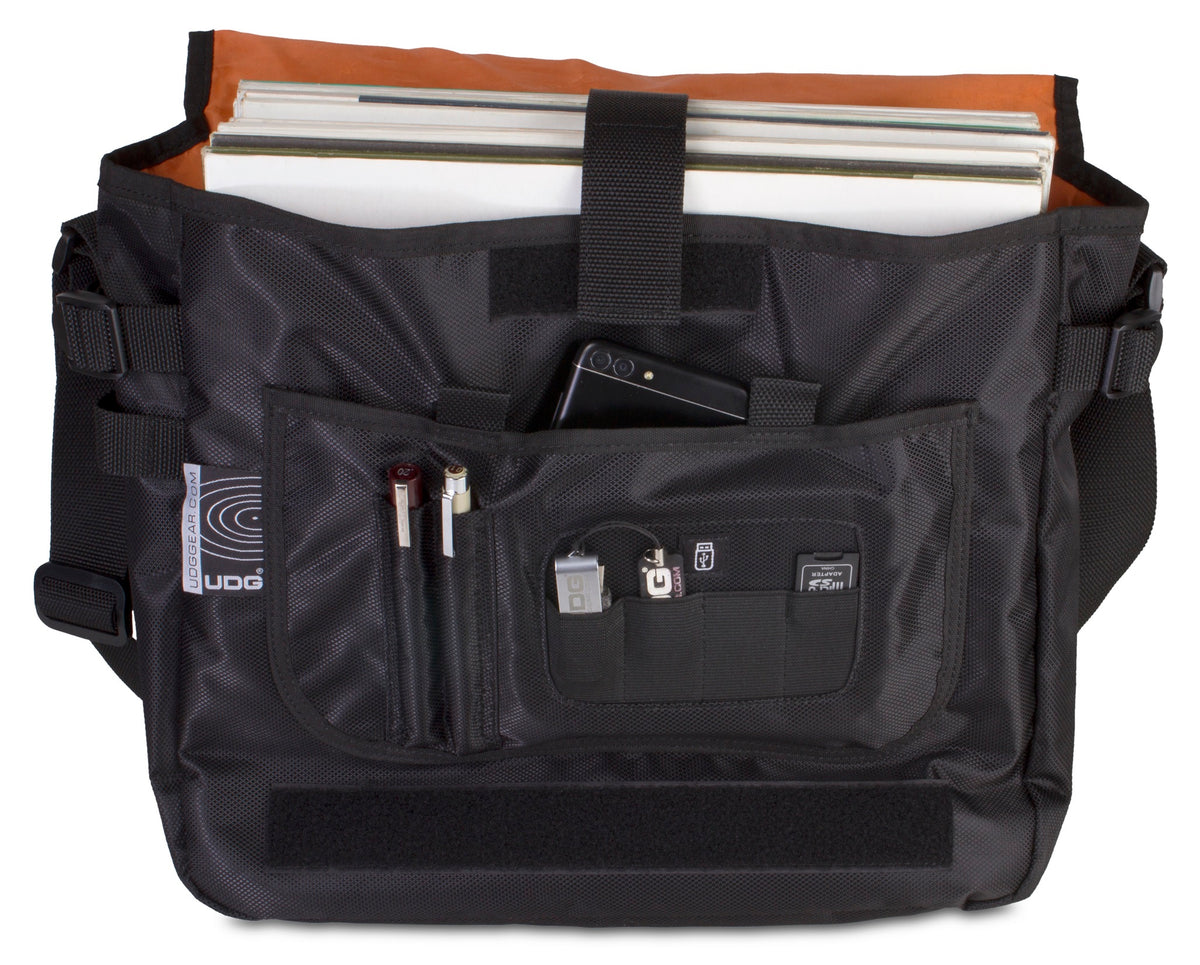 U9450BL/OR Ultimate クーリエバッグ Black/Orange