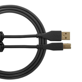 U95001 USB2.0ケーブル A-B 1.0m ブラック