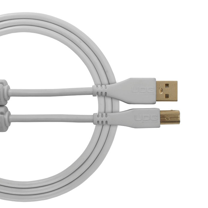 U95001 USB2.0ケーブル A-B 1.0m ホワイト