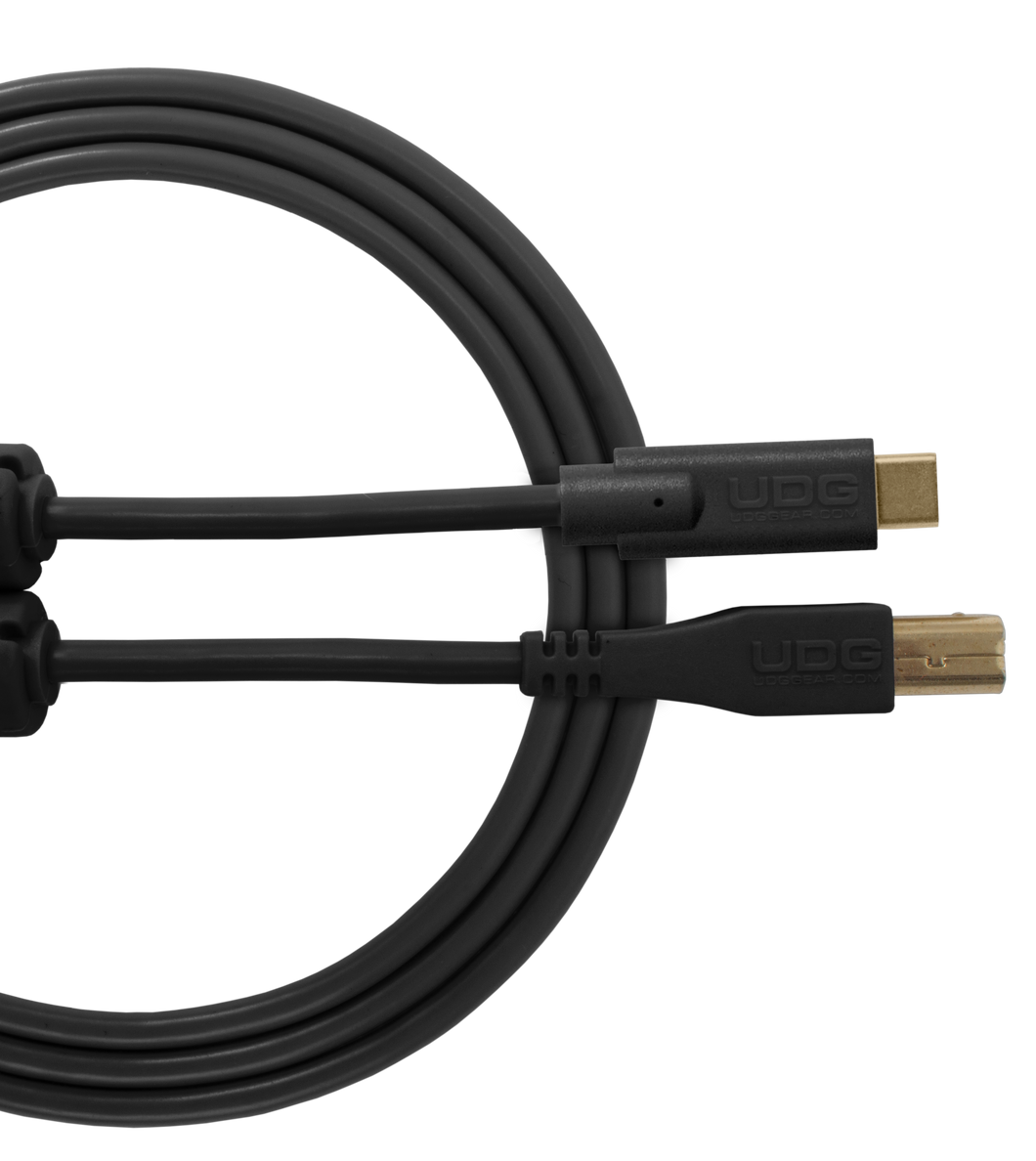 U96001BL Ultimate USB2.0 C-B Straight 1.5m ブラック