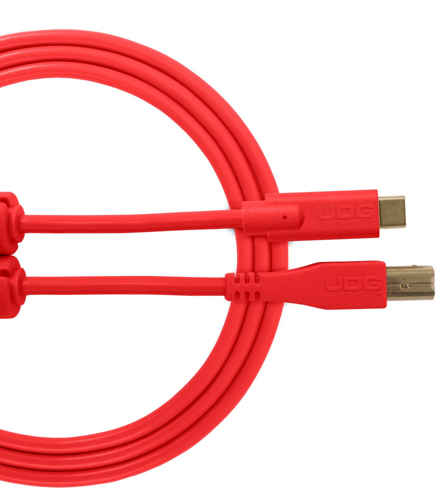 U96001RD Ultimate USB2.0 C-B Straight 1.5m レッド