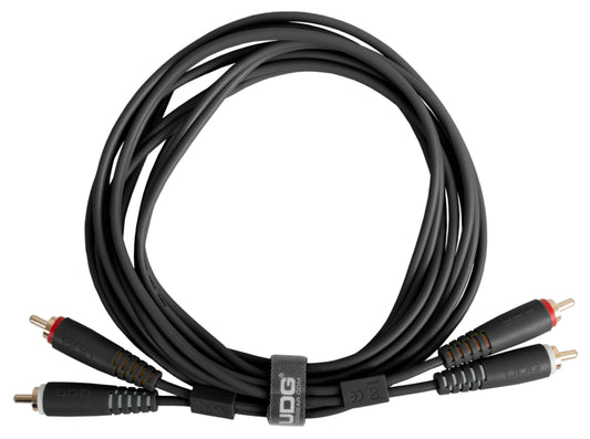 U97003BL Ultimate オーディオケーブル RCA - RCA Black 3.0m