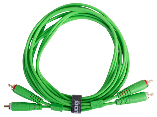 U97001GR Ultimate オーディオケーブル RCA - RCA Green 1.5m