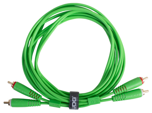 U97003GR Ultimate オーディオケーブル RCA - RCA Green 3.0m