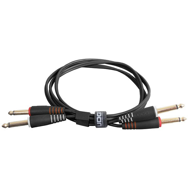 U97002BL Ultimate オーディオケーブル TS - TS Black 1.5m