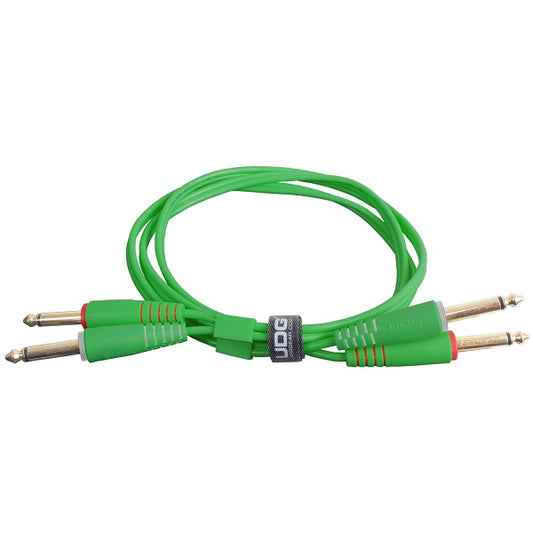 U97002GR Ultimate オーディオケーブル TS - TS Green 1.5m