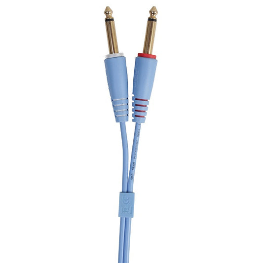 U97002LB Ultimate オーディオケーブル TS - TS Blue 1.5m