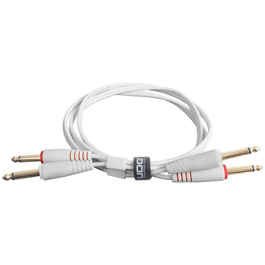 U97002WH Ultimate オーディオケーブル TS - TS White 1.5m