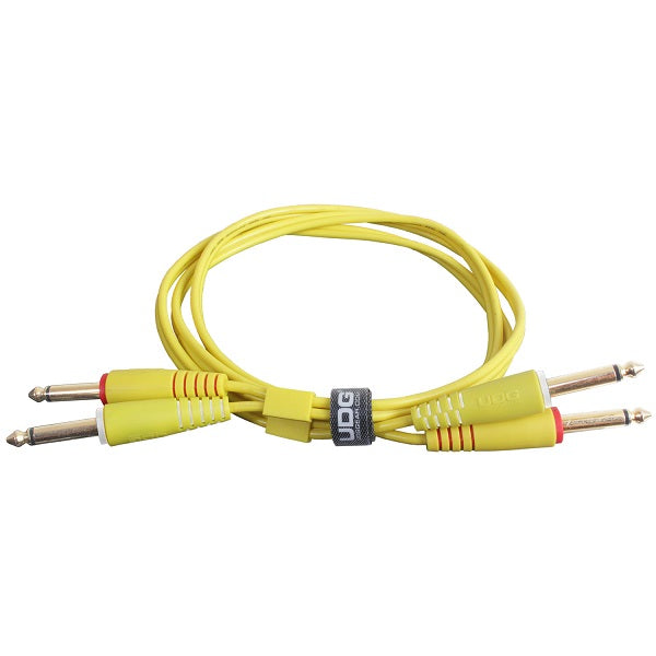U97002YL Ultimate オーディオケーブル TS - TS Yellow 1.5m