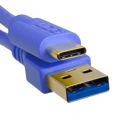 (OUTLET)U98001LB　USB3.0ケーブル C-A 1.5m Blue