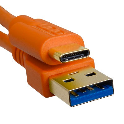 U98001OR　USB3.0ケーブル C-A 1.5m Orange