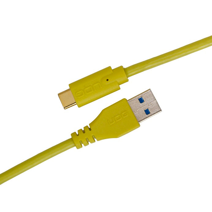 (OUTLET)U98001YL　USB3.0ケーブル C-A 1.5m Yellow