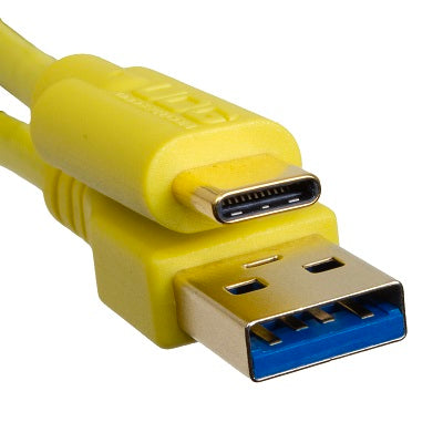 (OUTLET)U98001YL　USB3.0ケーブル C-A 1.5m Yellow