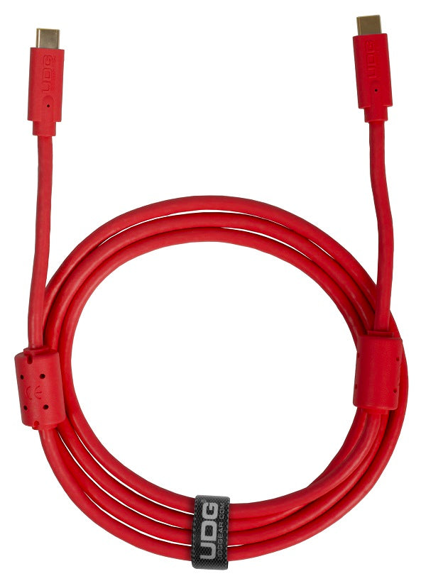 (OUTLET)U99001RD　USB3.2ケーブル C-C 1.5m Red