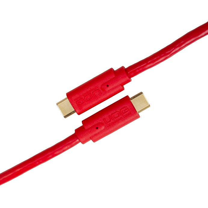 (OUTLET)U99001RD　USB3.2ケーブル C-C 1.5m Red