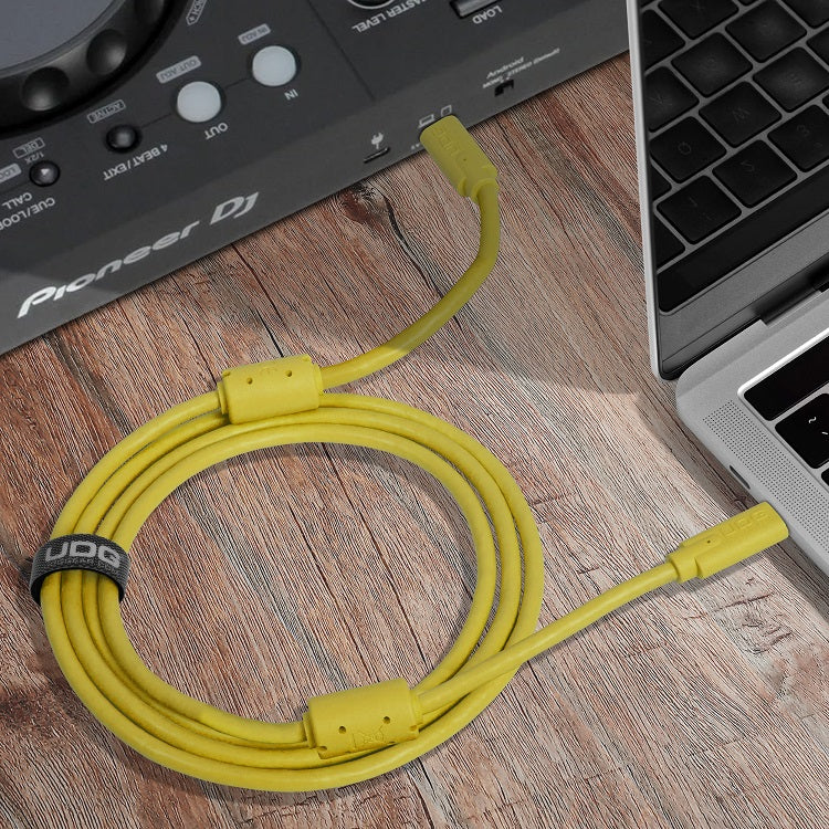 U99001YL　USB3.2ケーブル C-C 1.5m Yellow