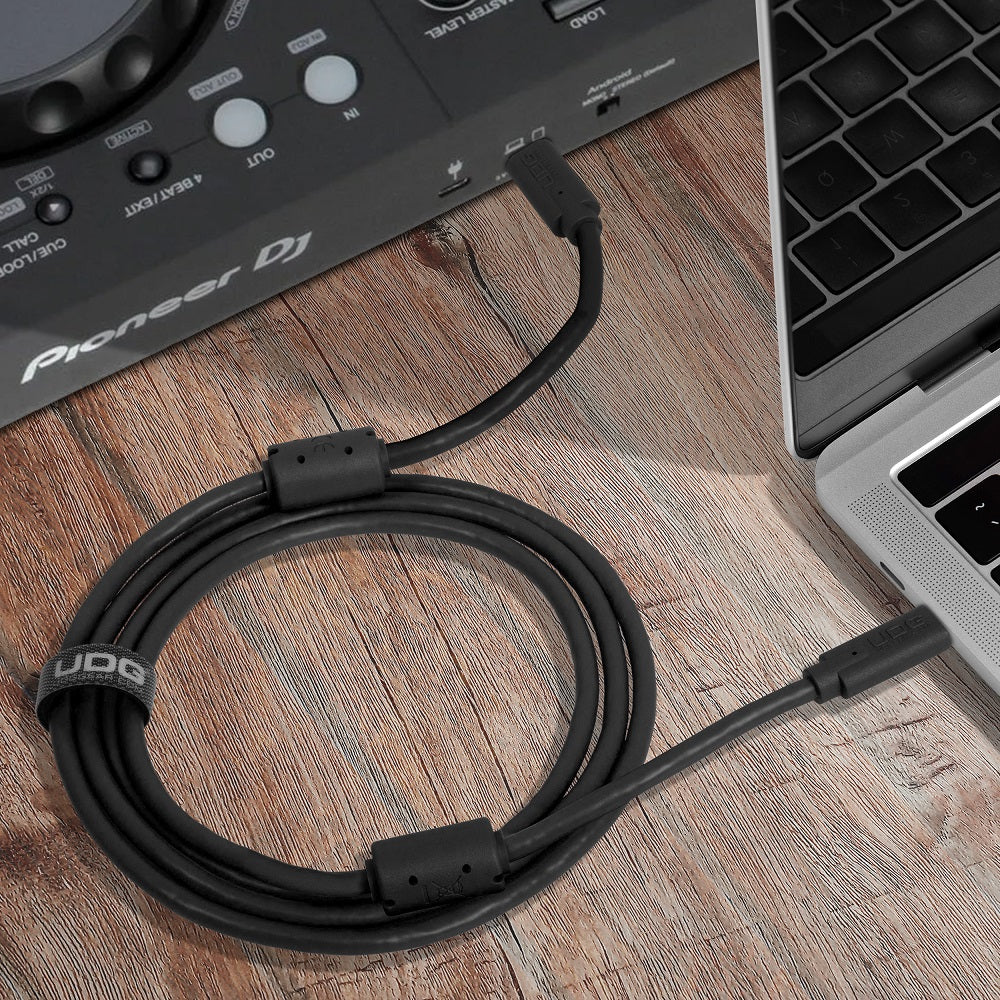 U99001 USB3.2ケーブル C-C 1.5m ブラック