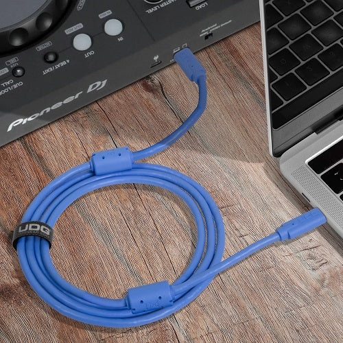 U99001 USB3.2ケーブル C-C 1.5m ブルー
