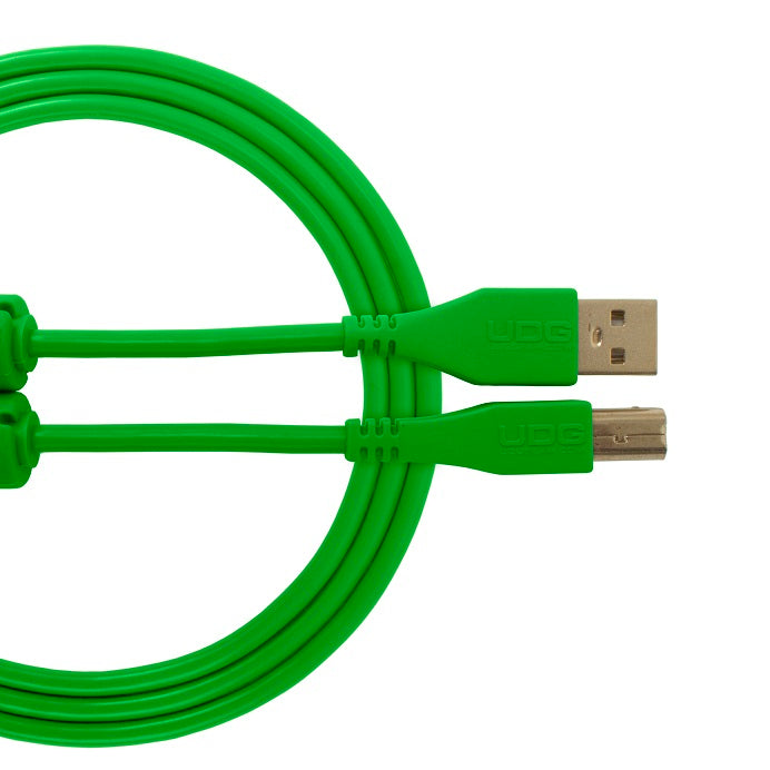 U95001GR Ultimate USB2.0ケーブル A-B 1.0m Green