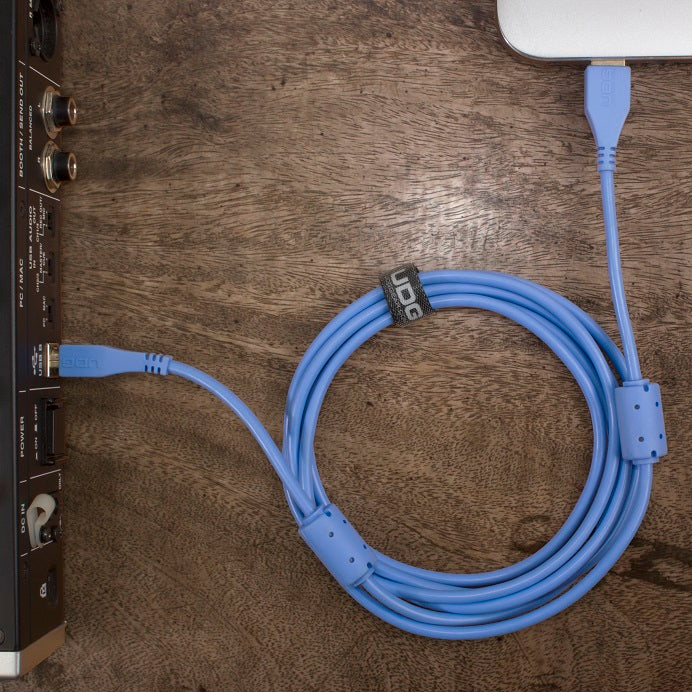 U95001LB Ultimate USB2.0ケーブル A-B 1.0m Blue