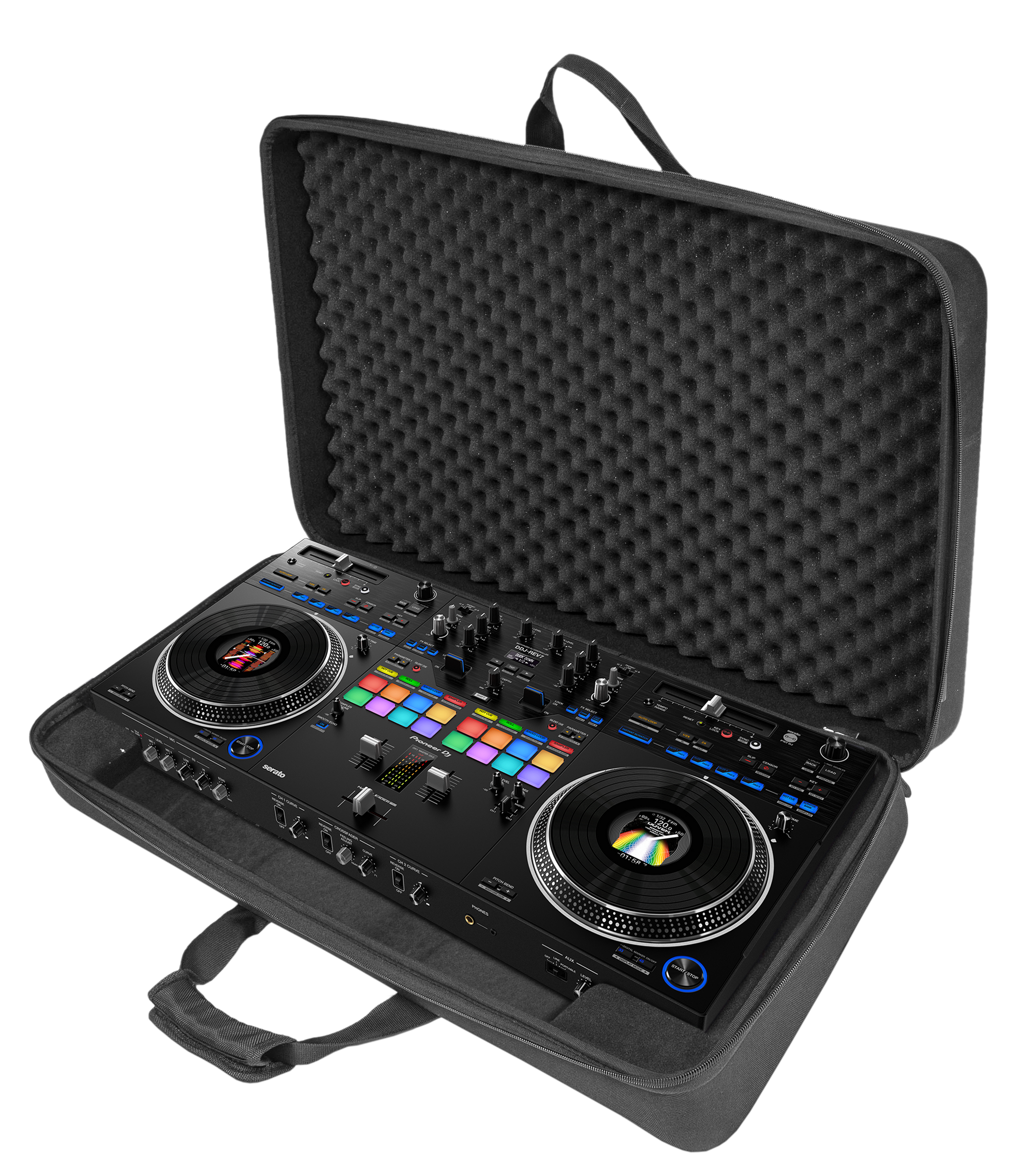 中古 UDG フライトケース U91077BL DDJ-REV7 対応 ケース DDJ-REV7用のフライトケースUDG U91077BLの中古品です。