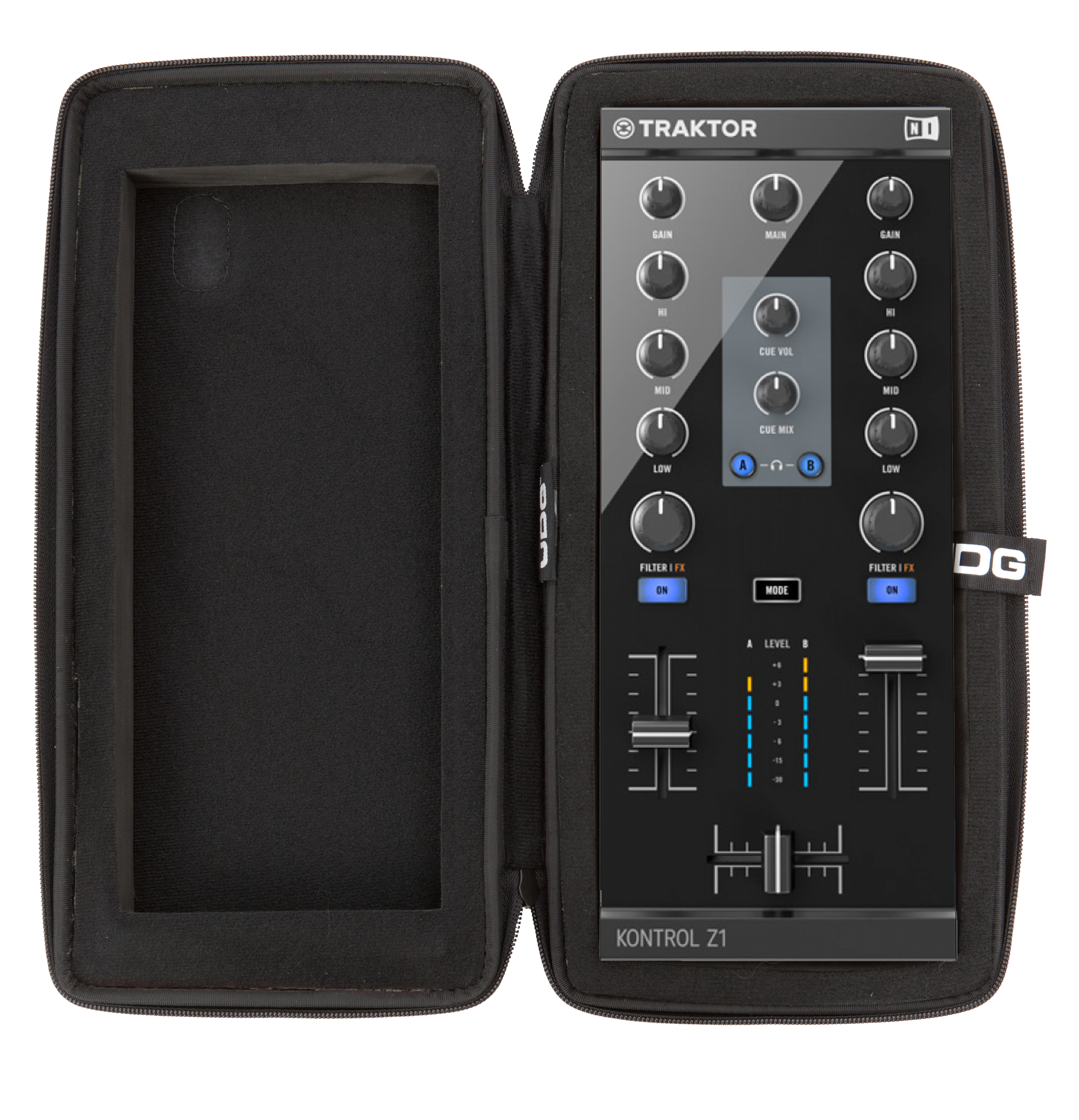 NI Traktor Kontrol F1 専用ケース付き U8410BL Creator NI Traktor Kontrol F1/X1 ハードケース – UDG