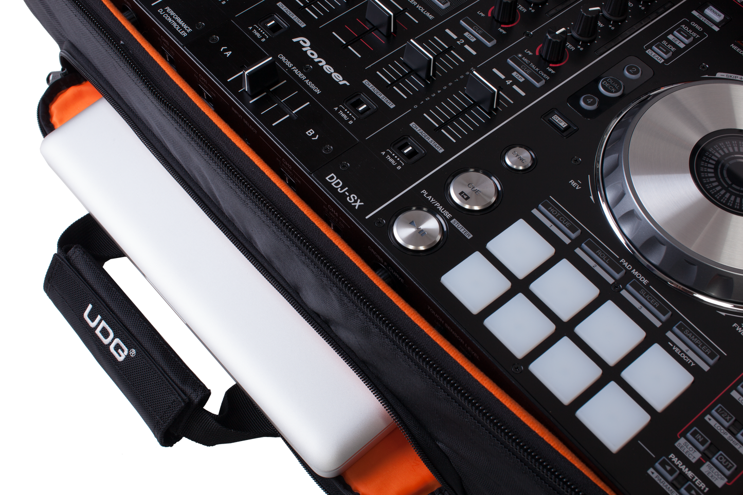 (OUTLET)U9104BL/OR Ultimate MIDIコントローラー バックパック Large Black/Orange