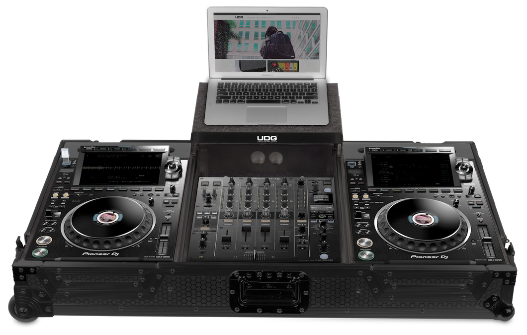 UDG U91074BL Ultimate フライトケース U91074BL Ultimate フライトケース CDJ-3000+900NXS2 Black
