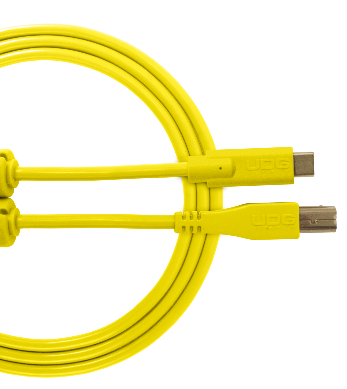 U96001YL Ultimate USB2.0 C-B Straight 1.5m イエロー