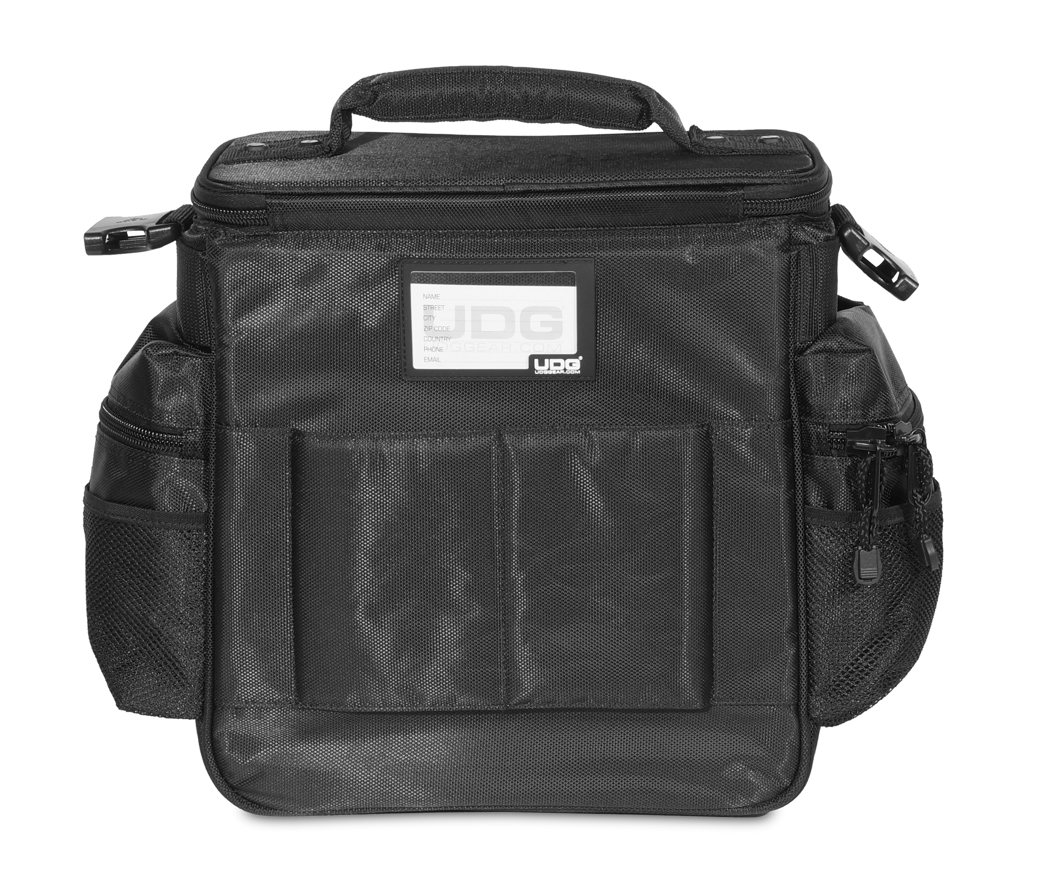 美品 UDG キャリー付き レコード 収納 スリング バッグ ユーディージー UDG Ultimate SlingBag Trolley DeLuxe Black Camo Orange